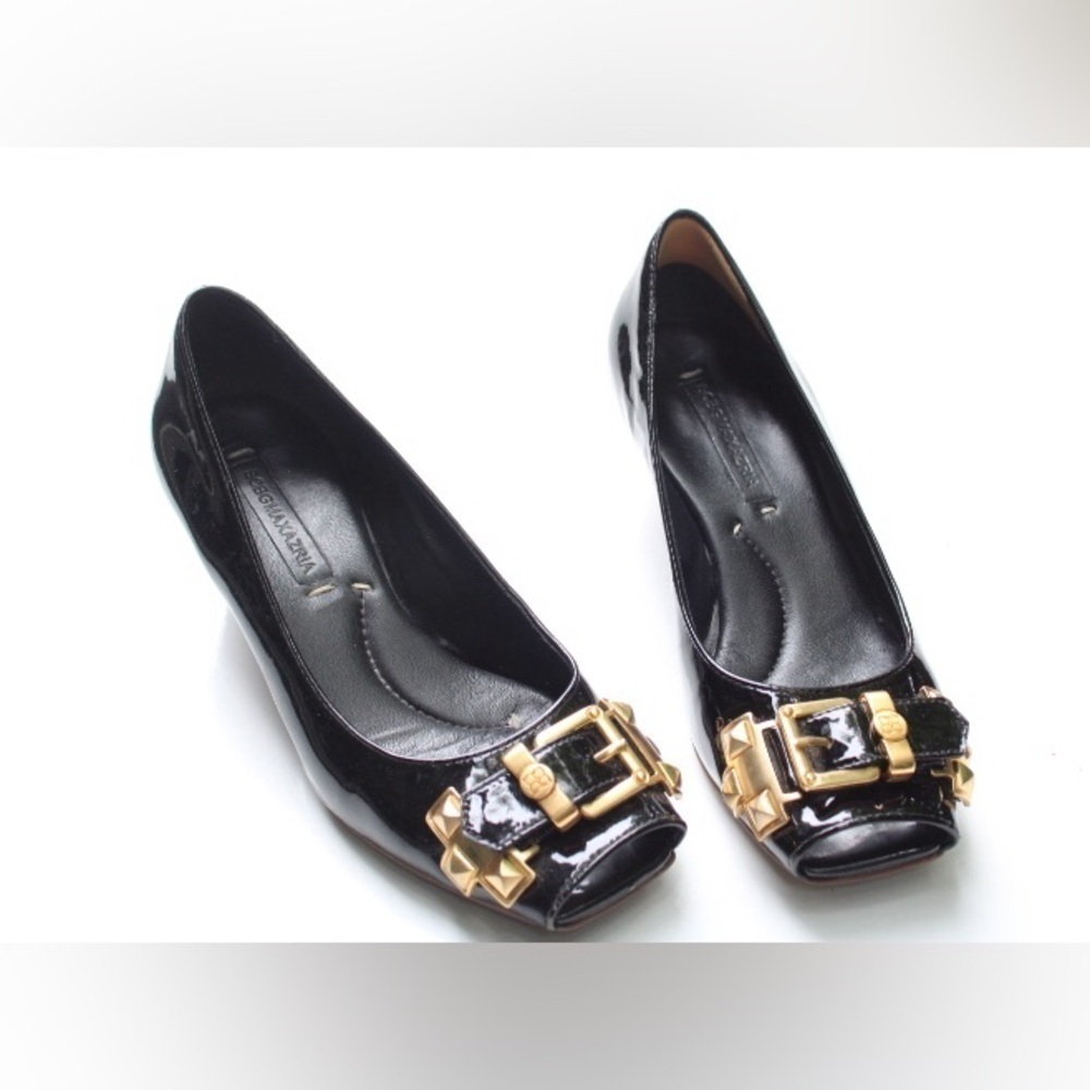 BCBGMaxAzria peep toe wedges